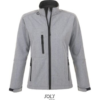 Roxy dames shoftshell 340g Roxy grijs melange