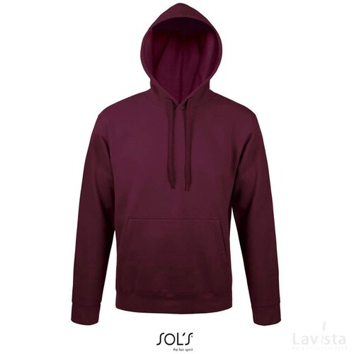 Snake hoodie uni 280g Snake burgundy