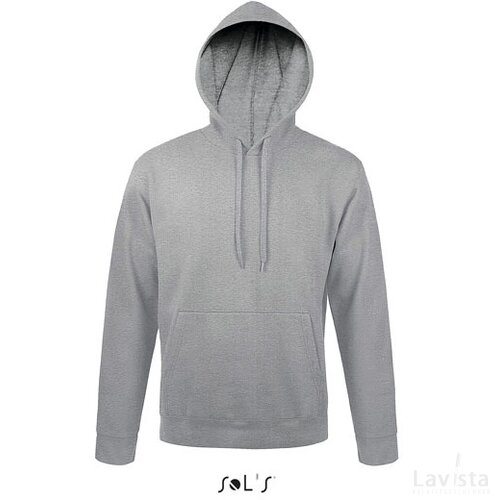 Snake hoodie uni 280g Snake grey melange