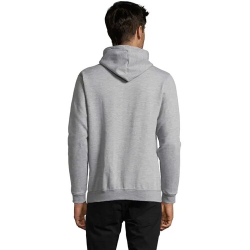 Snake hoodie uni 280g Snake grey melange