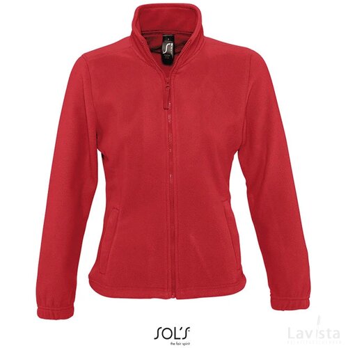 North women fleece 300g North women rood