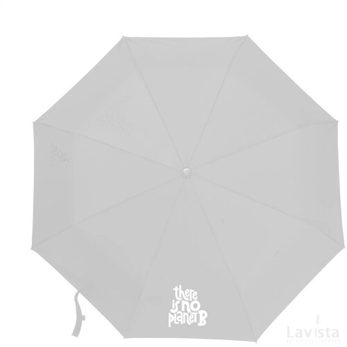 Rpet Mini Umbrella Opvouwbare Paraplu Wit