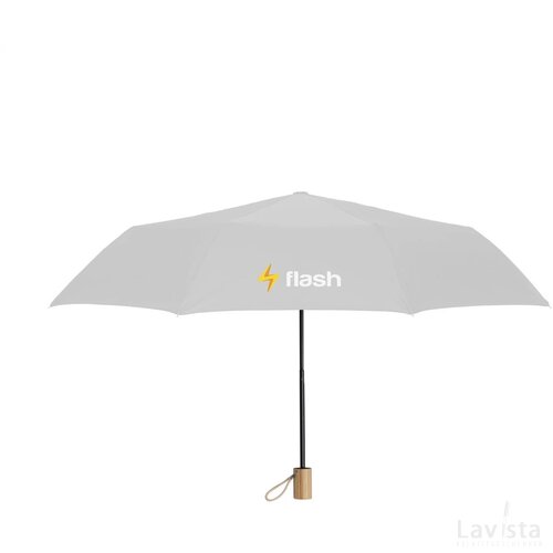 Rpet Mini Umbrella Opvouwbare Paraplu Wit