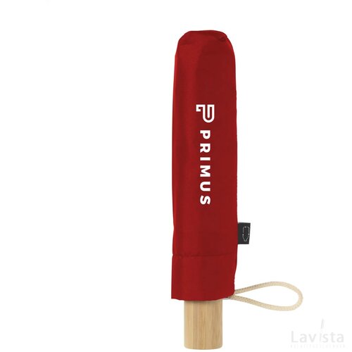 Rpet Mini Umbrella Opvouwbare Paraplu Rood