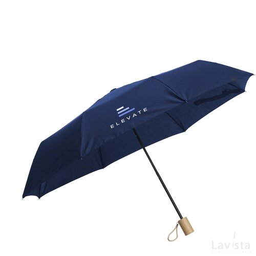 Rpet Mini Umbrella Opvouwbare Paraplu Donkerblauw