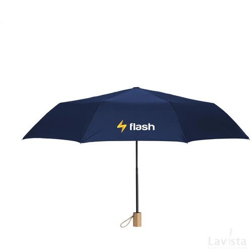 Rpet Mini Umbrella Opvouwbare Paraplu Donkerblauw