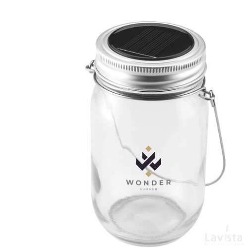 Sunjar Solar Garden Light Solarlamp Zilver