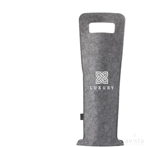 Wine Bag-To-Give Rpet Wijntas Grijs