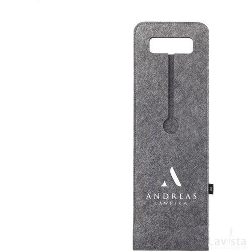 Wine Bag-To-Give Rpet Wijntas Grijs