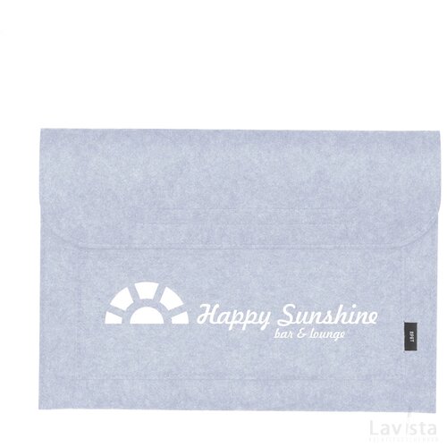 Papillon Rpet Laptop Case Lichtgrijs