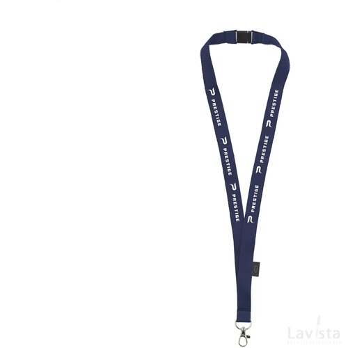 Lanyard Safety Rpet 2 Cm Keycord Navy