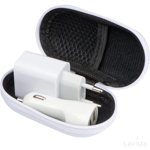 Reis adapterset wit