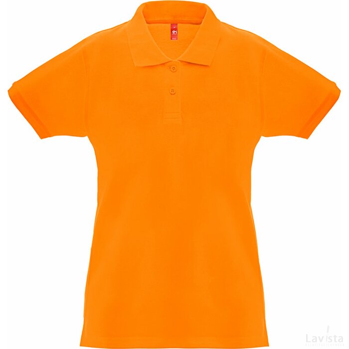 Thc Monaco Women Dames Poloshirt Oranje