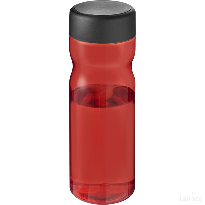H2O Active® Base Tritan™ 650 ml sportfles met schroefdeksel Rood, Zwart Rood/Zwart