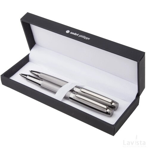 Chapelle Pennen Set Zilver