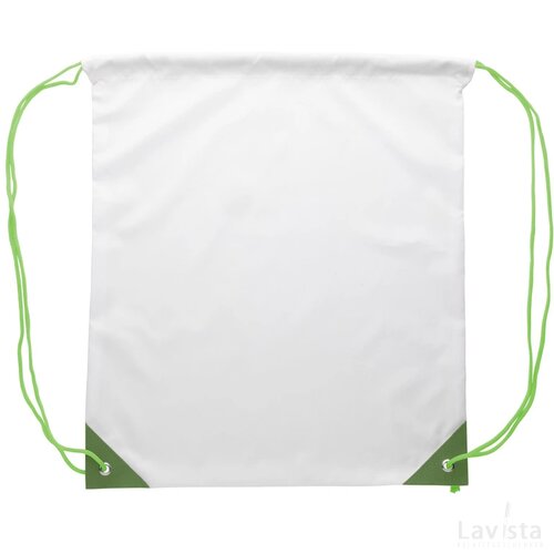 Creadraw Plus Custom Made Tas Met Trekkoordsluiting Groen