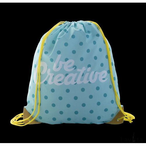 Creadraw Plus Custom Made Tas Met Trekkoordsluiting Geel