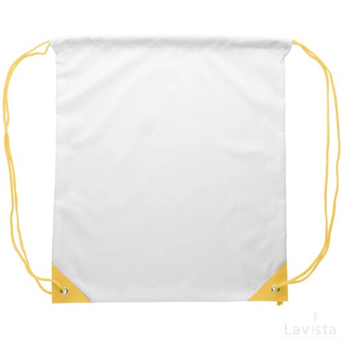 Creadraw Plus Custom Made Tas Met Trekkoordsluiting Geel
