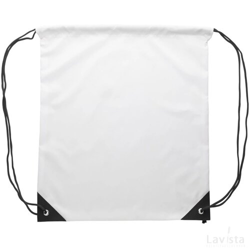 Creadraw Plus Custom Made Tas Met Trekkoordsluiting Zwart