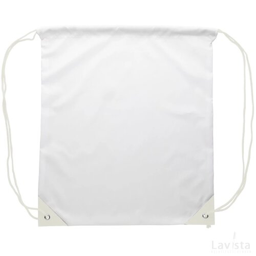 Creadraw Plus Custom Made Tas Met Trekkoordsluiting Wit
