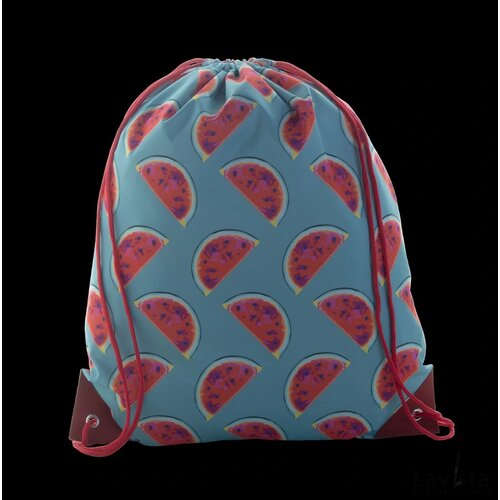 Creadraw Plus Custom Made Tas Met Trekkoordsluiting Rood