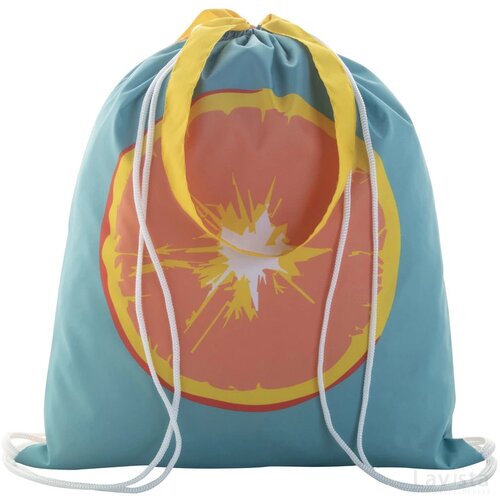 Creadraw Shop Custom Made Tas Met Trekkoordsluiting Wit