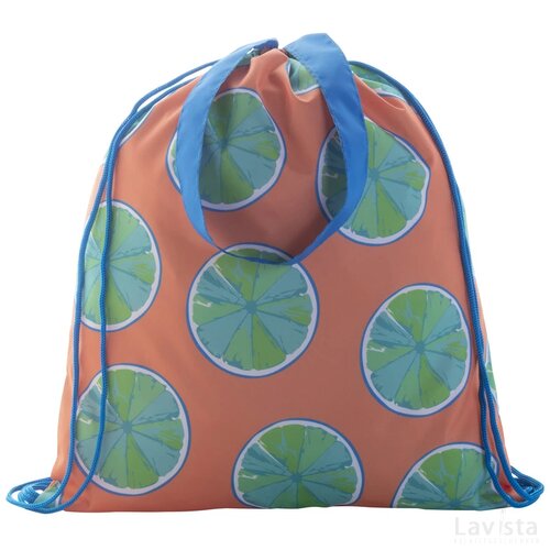 Creadraw Shop Custom Made Tas Met Trekkoordsluiting (Kobalt) Blauw