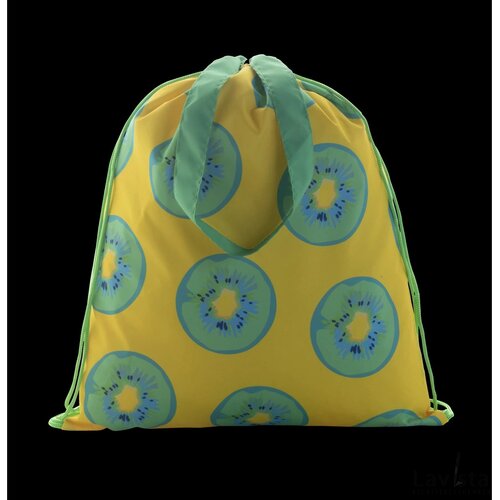 Creadraw Shop Custom Made Tas Met Trekkoordsluiting Groen