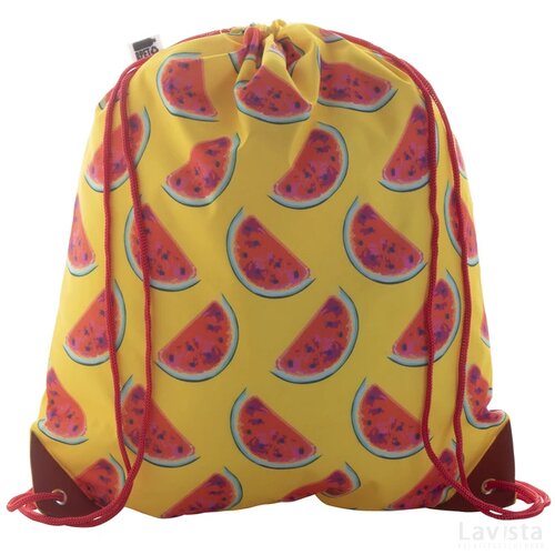 Creadraw Plus Rpet Custom Made Tas Met Trekkoordsluiting Rood