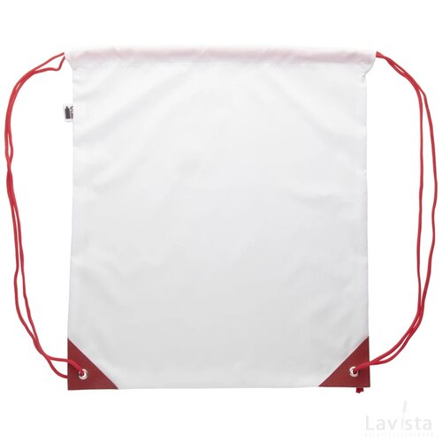 Creadraw Plus Rpet Custom Made Tas Met Trekkoordsluiting Rood