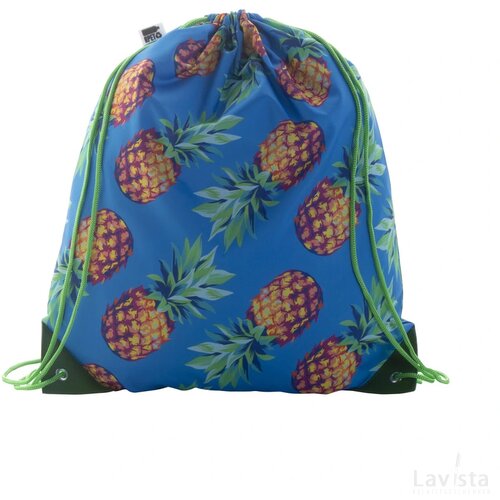 Creadraw Plus Rpet Custom Made Tas Met Trekkoordsluiting Groen