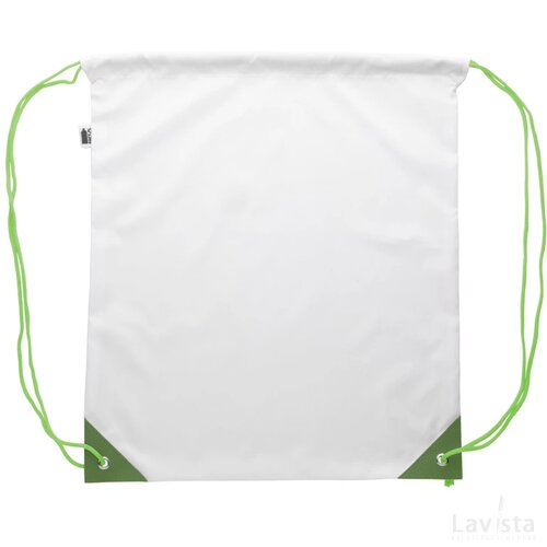 Creadraw Plus Rpet Custom Made Tas Met Trekkoordsluiting Groen