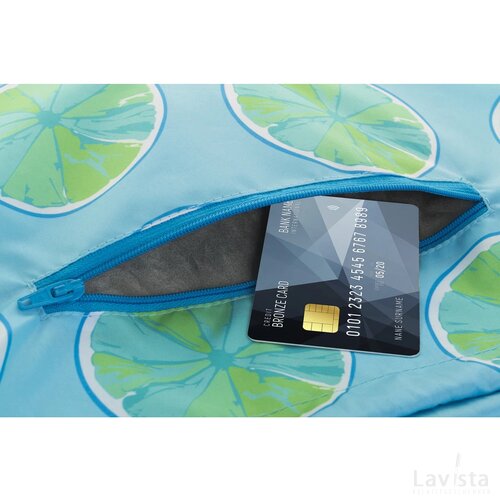 Creadraw Rfid Custom Made Trekkoordtas (Kobalt) Blauw