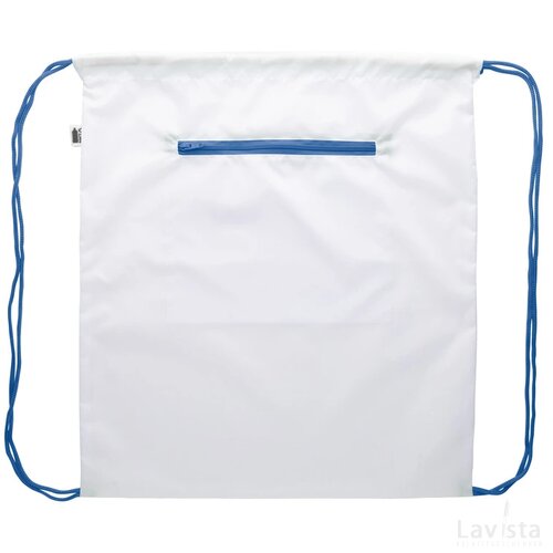 Creadraw Zip Rpet Custom Made Tas Met Trekkoord (Kobalt) Blauw