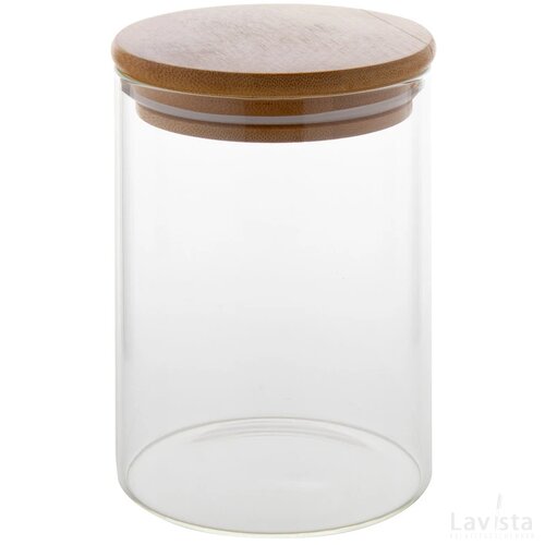 Momomi Glazen Voorraadpot Wit