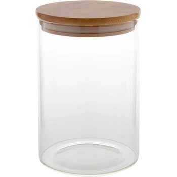 Momomi Xl Glazen Voorraadpot Wit