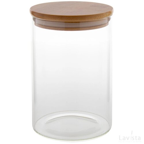 Momomi Xl Glazen Voorraadpot Wit