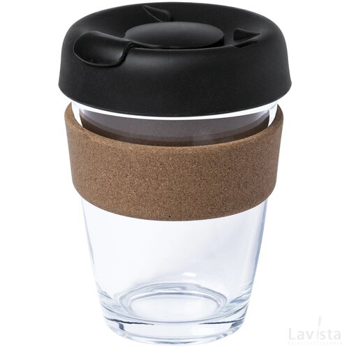 Glazen reismok met handgreep (350 ml) Naturel