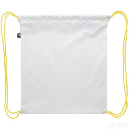 Creadraw Kids Rpet Custom Made Gemaakte Tas Met Trekkoordsluiting Voor Kinderen Geel