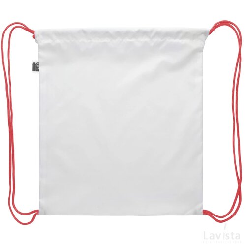 Creadraw Kids Rpet Custom Made Gemaakte Tas Met Trekkoordsluiting Voor Kinderen Rood