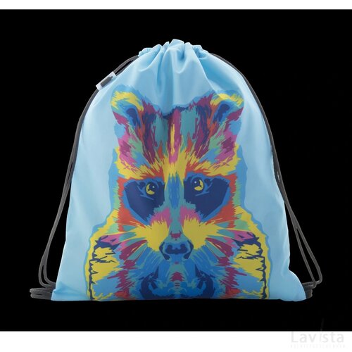 Creadraw Kids Rpet Custom Made Gemaakte Tas Met Trekkoordsluiting Voor Kinderen Zwart