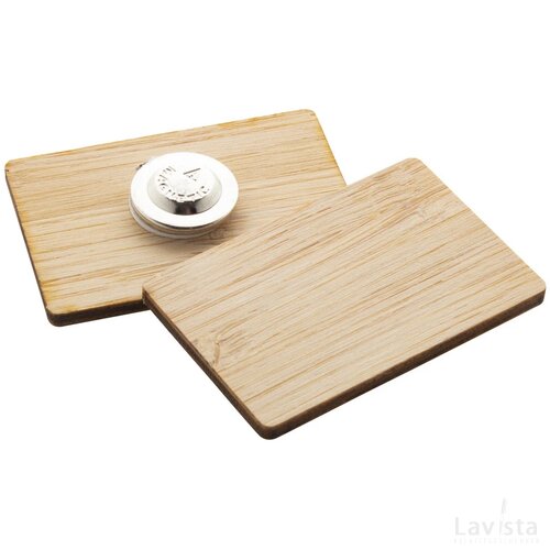 Boobadge Bamboe Badge Naturel