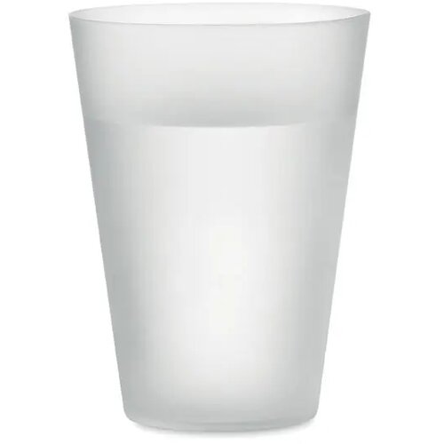 Herbruikbare event beker 300ml Wit