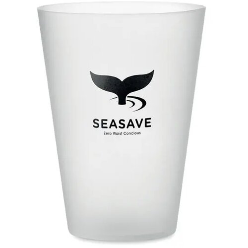Herbruikbare event beker 300ml Wit