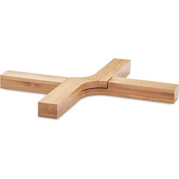 Opvouwbare bamboe onderzetter Imba hout