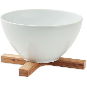 Opvouwbare bamboe onderzetter Bruin