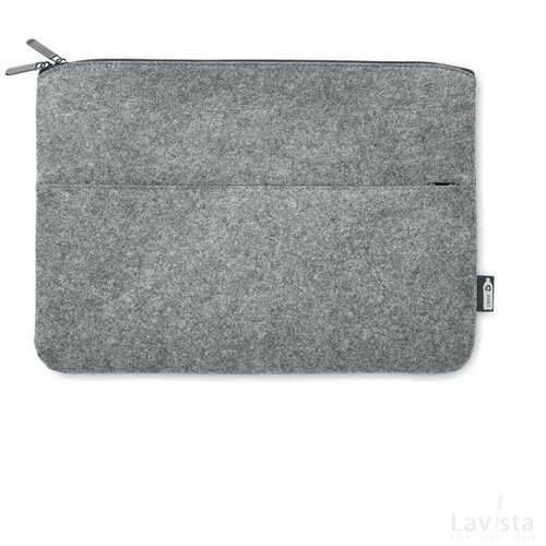 Rpet vilten laptoptas Toplo grijs