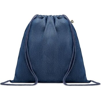 Trekkoordrugzak van gerecycled Style bag blauw