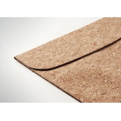 Laptopcover van kurk Grace beige