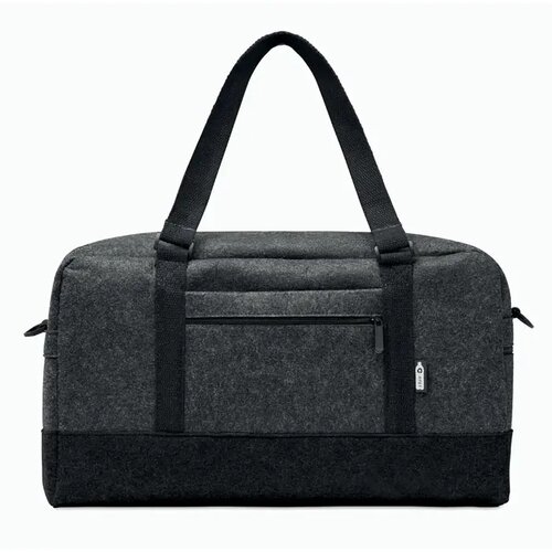 Rpet vilten weekendtas Indico bag donker grijs